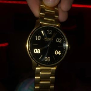 Nixon black and gold Japanese imported